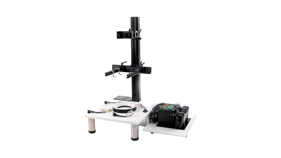 4 SECTION DIFFUSED RING LIGHT PORTABLE TESTING STATION 